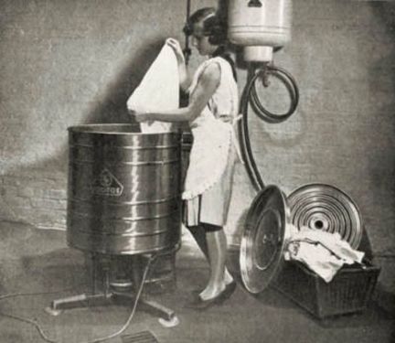 那些不為人知的洗衣機歷史